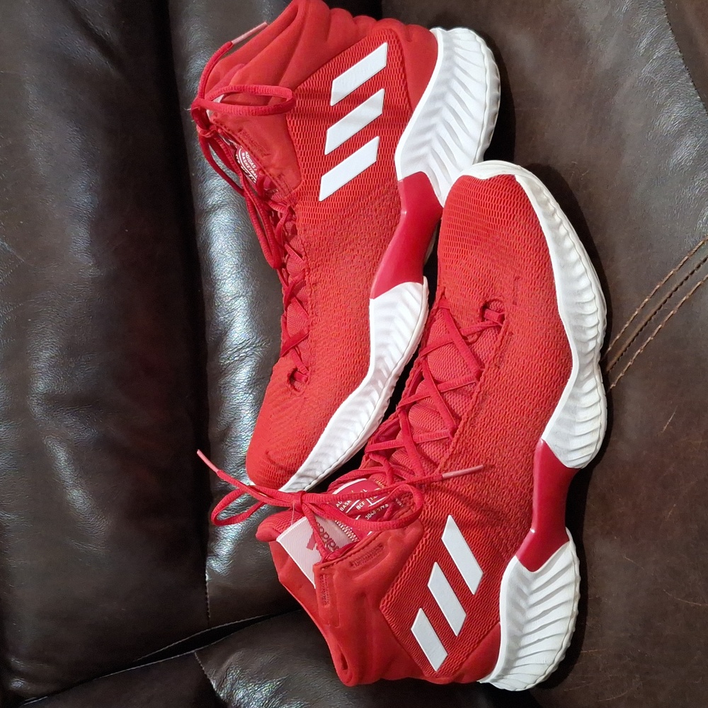 Adidas Pro Bounce 2018 Power Red Basketball shoes size 14